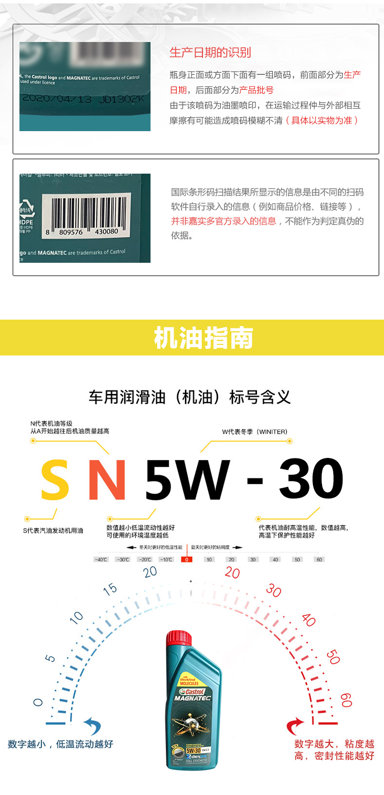 嘉實多 磁護全合成機油MAGNATEC 5W-30 SN/C3 1L裝-第9張圖片-鄭州市冠恒貿(mào)易有限公司【官方網(wǎng)站】-車用潤滑油服務(wù)專家